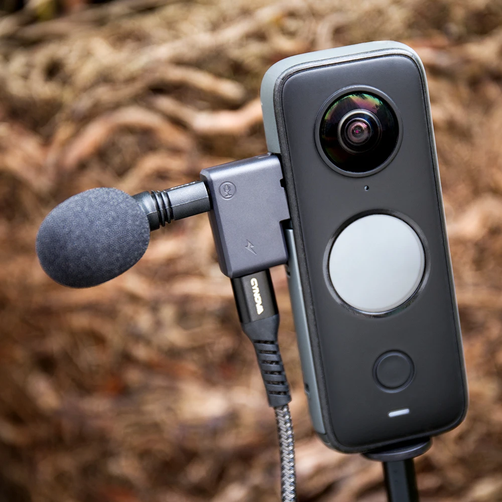 Insta360 ONE X2 & Dual3.5mm USB-CAdapter
