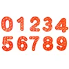 Numbers 0-9 Orange