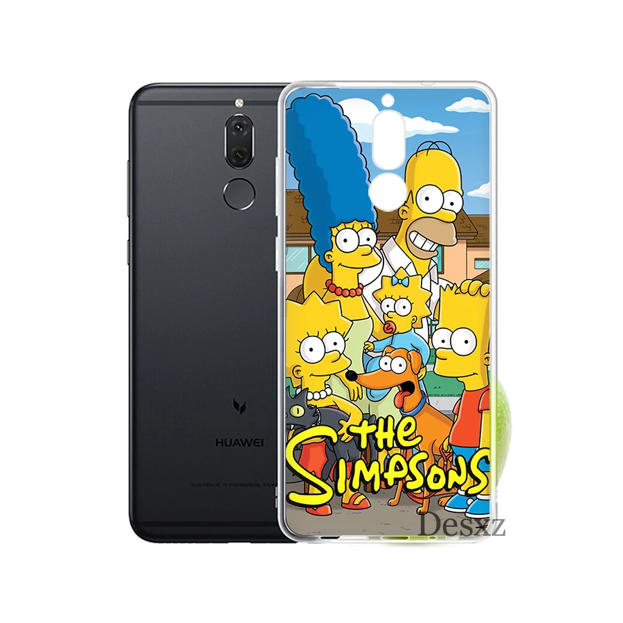 H5 Чехол Simpsons для huawei P30 P20 P10 P9 P8 Lite Pro Plus P Smart Mini чехол для телефона жесткий силиконовый - Цвет: H5