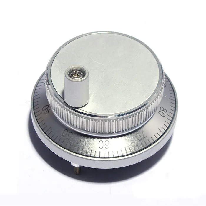 CNC маховик генератора 5V 6pin импульса 100 ручной генератор импульсов с ЧПУ 60 мм вращающийся регулятор