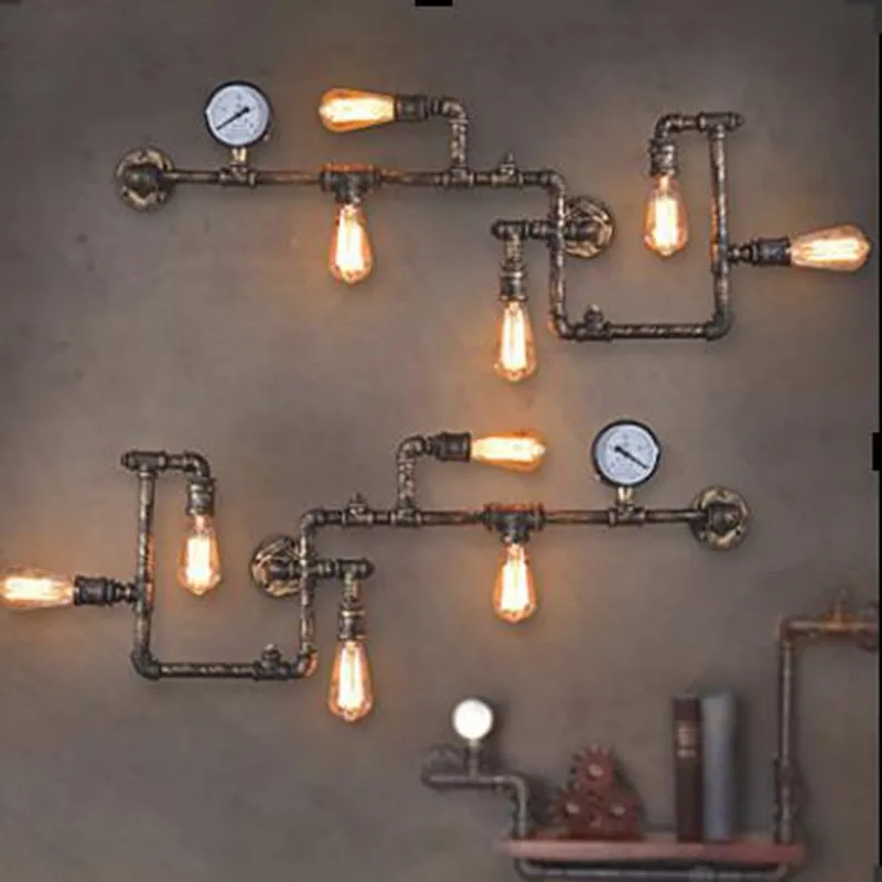 Antique Edison Retro Vintage Wall Lamp For Home Lighting Dinning Room Rustic Loft Industrial Light Fixtures | Лампы и освещение