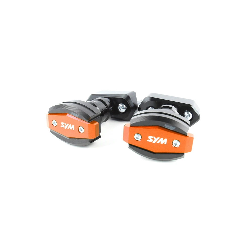 Рамка Ползунки анти Краш колодки протектор для SYM SB300 SB 300 - Цвет: Orange