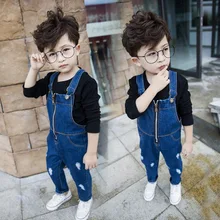 Детские ковбойские подтяжки; Весенние новые стильные брюки для мужчин и женщин; модные детские брюки