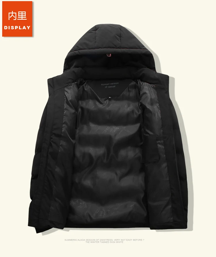 Размера плюс 8XL 7XL 6XL мужские зимние теплые куртки и пальто хлопковое пальто; удобное и теплое Стиль куртки