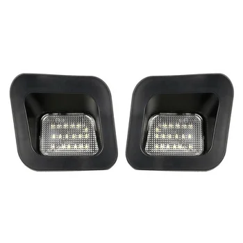 

2pcs License Plate lights Car Rear Lamps For Dodge RAM 2003-2018 1500/2500/3500 Parts