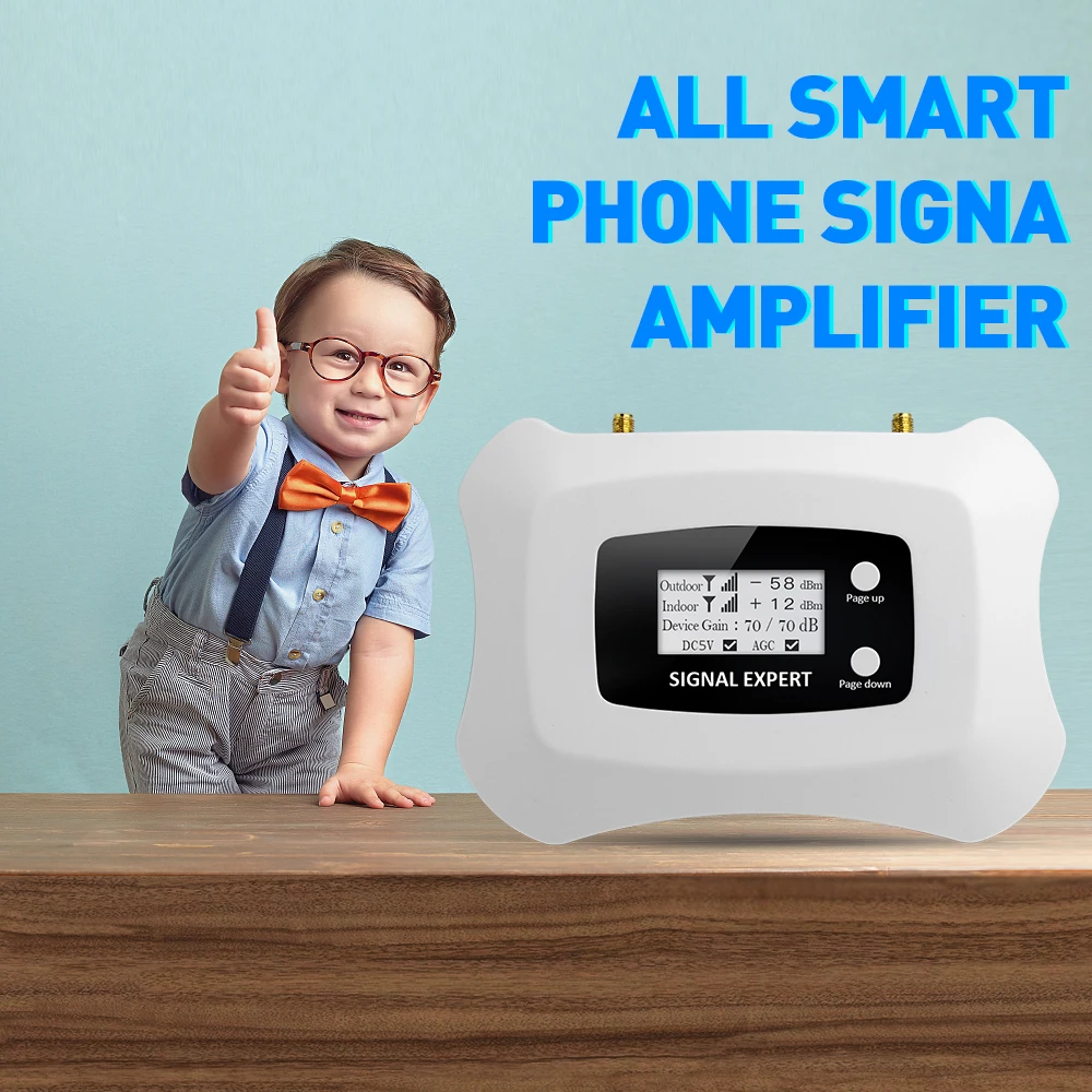  Real Smart LTE 4G 800mhz Mobile signal booster 4g repeater LTE 4g cellular signal Amplificador with