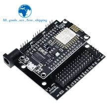 Tzt nodemcu nó mcu base esp8266 teste diy breadboard basics tester adequado para nodemcu v3
