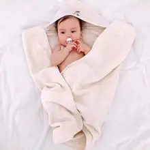 Новое Детское белое одеяло с вишней