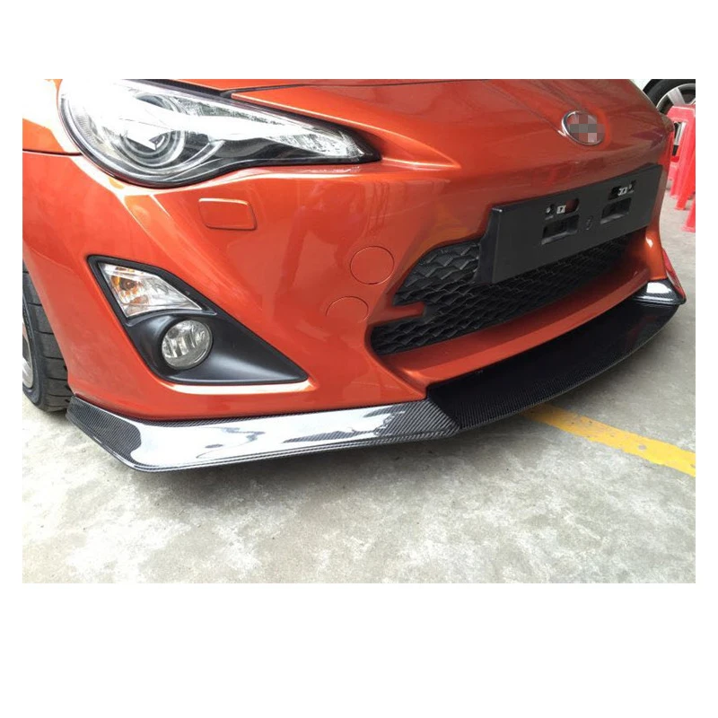 Карбоновая передняя губа ДЛЯ SUBARU BRZ FT86 GT86 FRS JDM СТИЛЬ углеродное волокно кузов