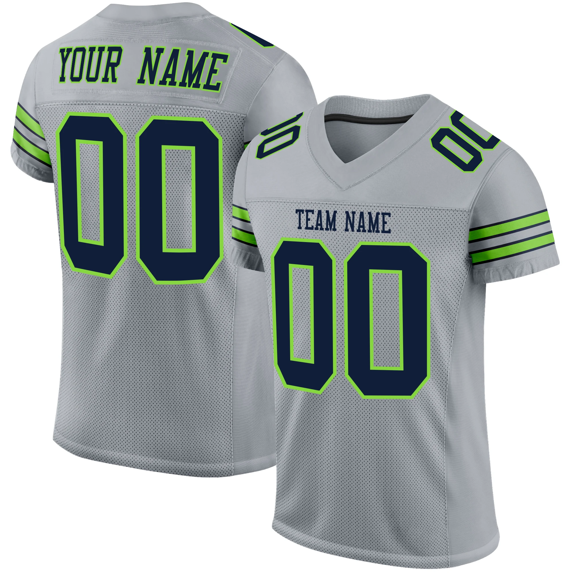 Football Jerseys Athlete's Stitched Your Team Name Number Football Uniforms Embroidered Shirts for Men Women Kids