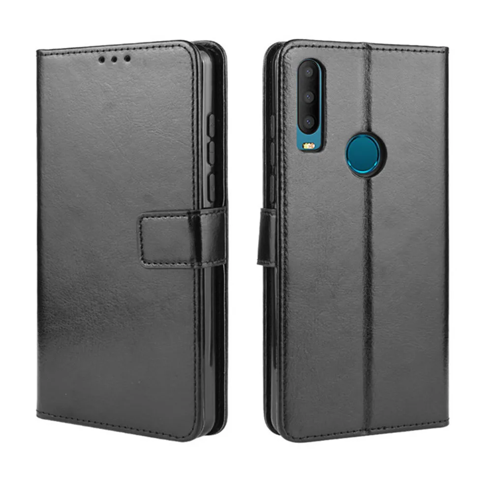 Для Alcatel 3X2019 чехол 6,52 дюймов роскошный флип-чехол из искусственной кожи с ремешком и подставкой для Alcatel 3X2019 5048U 5048Y чехлы для телефонов