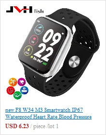 15 шт./LOTSmart Watch Series 4 для мужчин и женщин iwo 8 plus iwo 9 монитор сердечного ритма напоминание о звонке для Android, Apple PK P68 a1