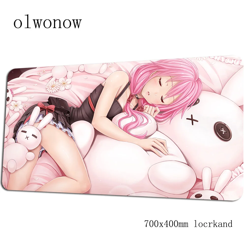 Аниме «Guilty Crown» коврик для мыши 700x400x3 мм игровой коврик для мыши Новое поступление gamer коврик для мыши компьютерный стол. клавиатура аниме игровые коврики - Цвет: size 700x400x3mm