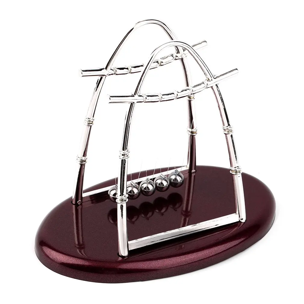 

Hot! Hotton's Cradle Steel Balance Ball Physics Science Pendulum Desktop Gift New Sale