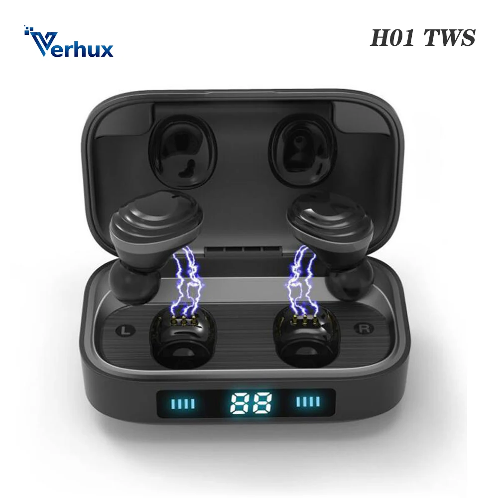H01 TWS Bluetooth наушники Аурикулярные Bluetooth Супер Мини сенсорное управление функция беспроводные наушники Bluetooth fone de ouvido