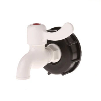 

IBC Tote Tank Drain Adapter 2.36" Thread to 3/4" Garden Hose Faucet Valve