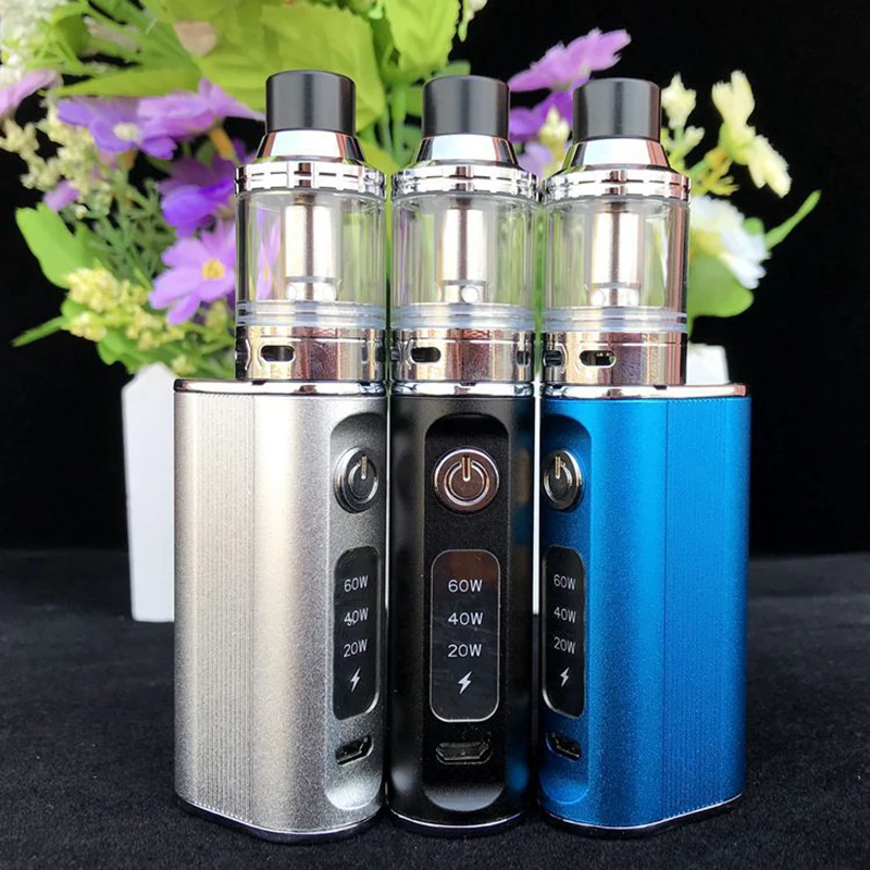 

New Vape Electronic Cigarette A11-60W Box Mod Kit 2200mAh 60W E-Cigarette Kits 2ml Atomizer Tank Vaporizer Vapor SUB TWO