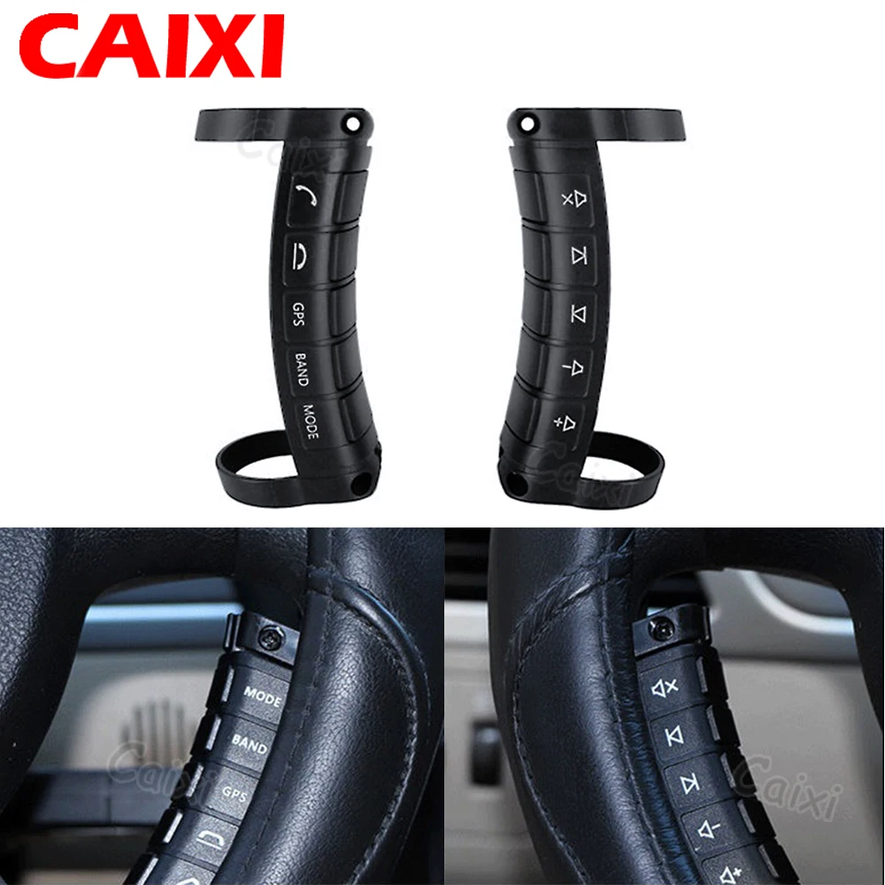 CAIXI Car steering wheel button remote control Universal remote control Bluetooth wireless For 2din Radio Car android Player car radio cd player android phone accessories