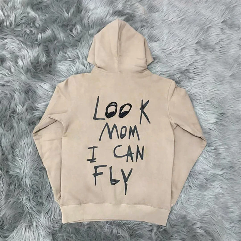 astroworld beige hoodie