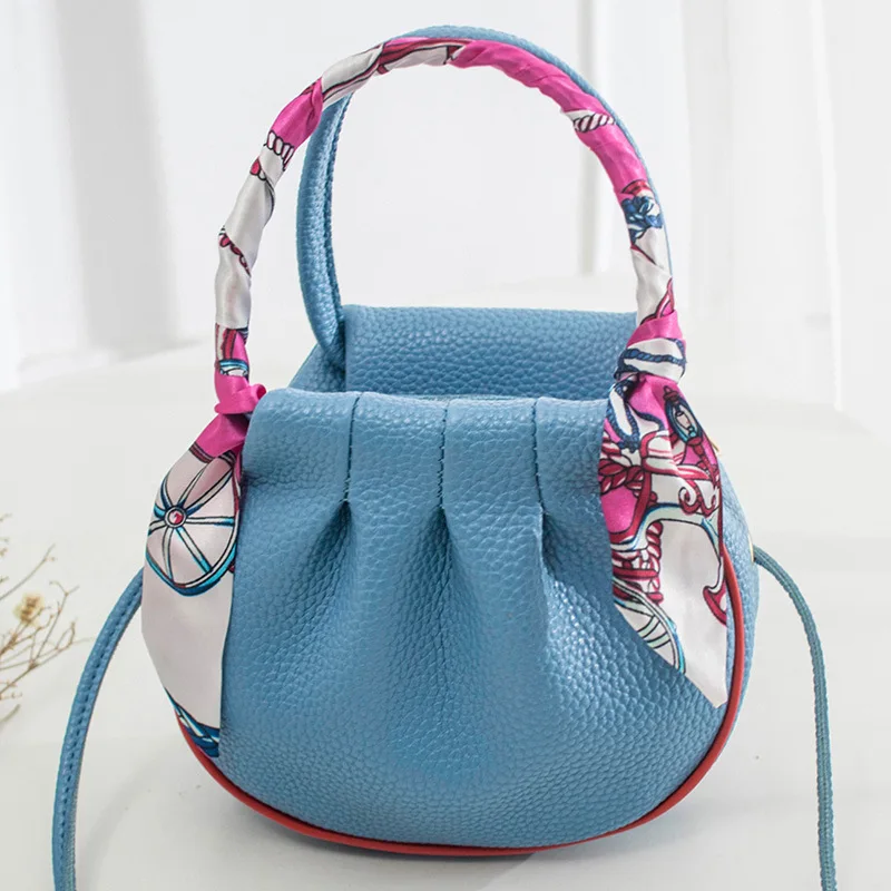 Blue LOVIRS, женское украшение для шарфа, сумка через плечо, мини сумка, осень и зима, новая мода, сумки через плечо для женщин - Цвет: Blue