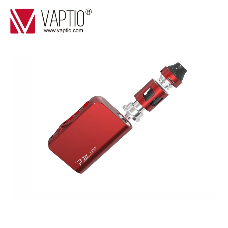 Набор электронных сигарет Vaptio P3 100 Вт набор с аккумулятором 3000 мА · ч емкость 2 0 мл