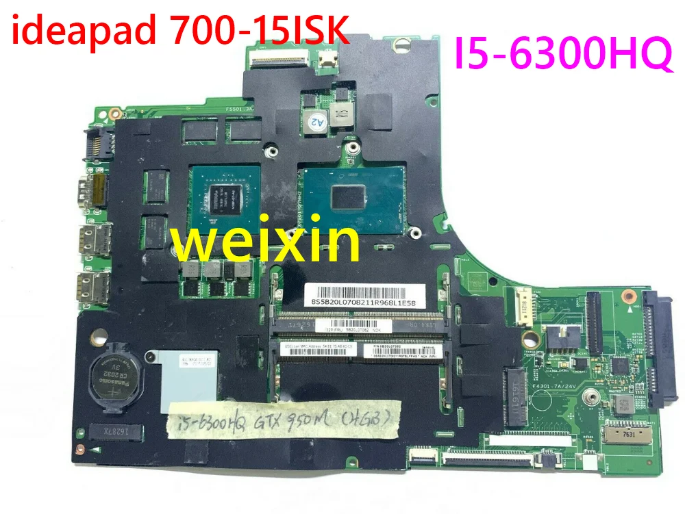 Материнская плата для ноутбука Lenovo ideapad 700-15ISK стандартный процессор GTX950M DDR4