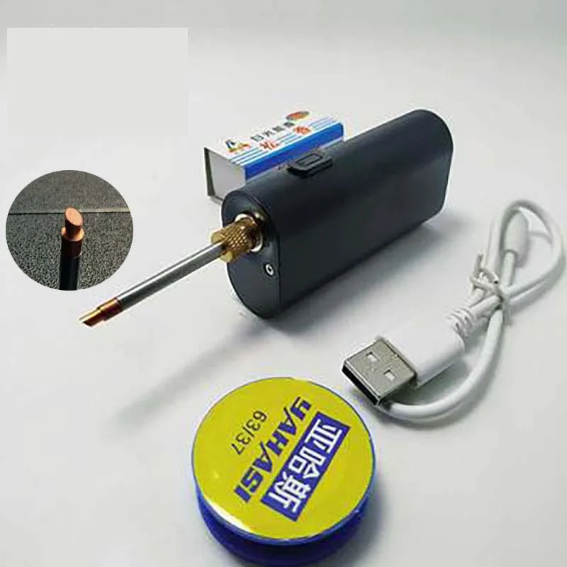 5 в 40 Вт Портативный USB паяльник беспроводной зарядки паяльник инструмент Android интерфейс зарядки