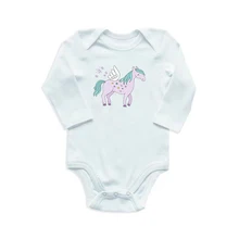 

Baby Girl Bodysuit Newborn Infant Toddler Girl Body Little Girls Body White Cotton Long Sleeve Onesie Cartoon Tops For Babies