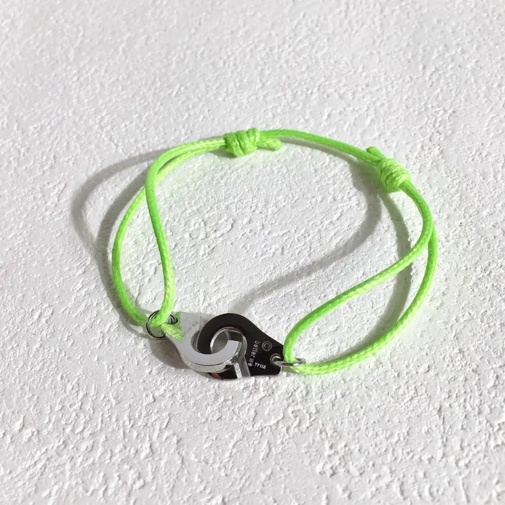 J. hangke, 20 видов цветов, homme, femme, bijoux, 925 пробы, серебряный браслет на запястье, для женщин, Регулируемая Веревка, ювелирное изделие, брендовые браслеты, мужские браслеты - Окраска металла: colour 1