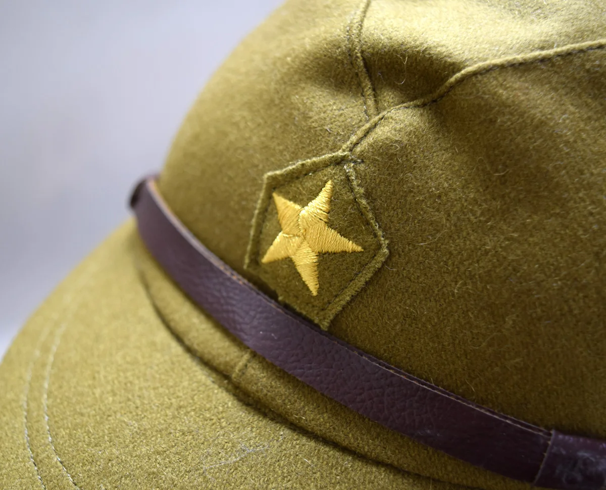 Reenactment Japanese Army IJA Officer Field Cap Hat