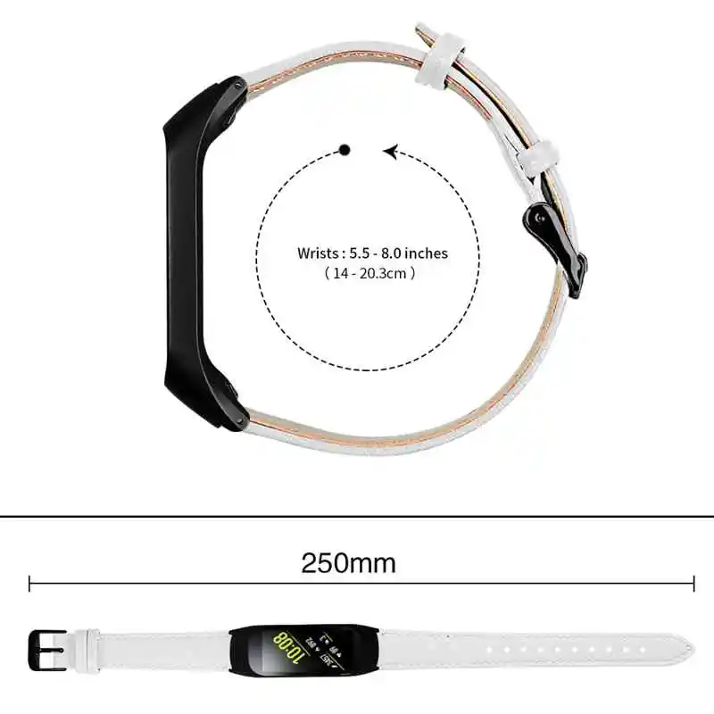Oulucci классический кожаный ремешок для samsung galaxy ремешок классический для samsung часы fit-e SM-R375 ремешки для часов