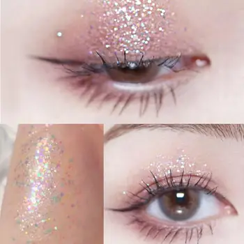 

10pcs/set Colorful Liquid Eyeshadow Highlighter Long Polarized Pearly Easy Kit Lasting To Makeup Eyeshadow Cosmetic Wear Di