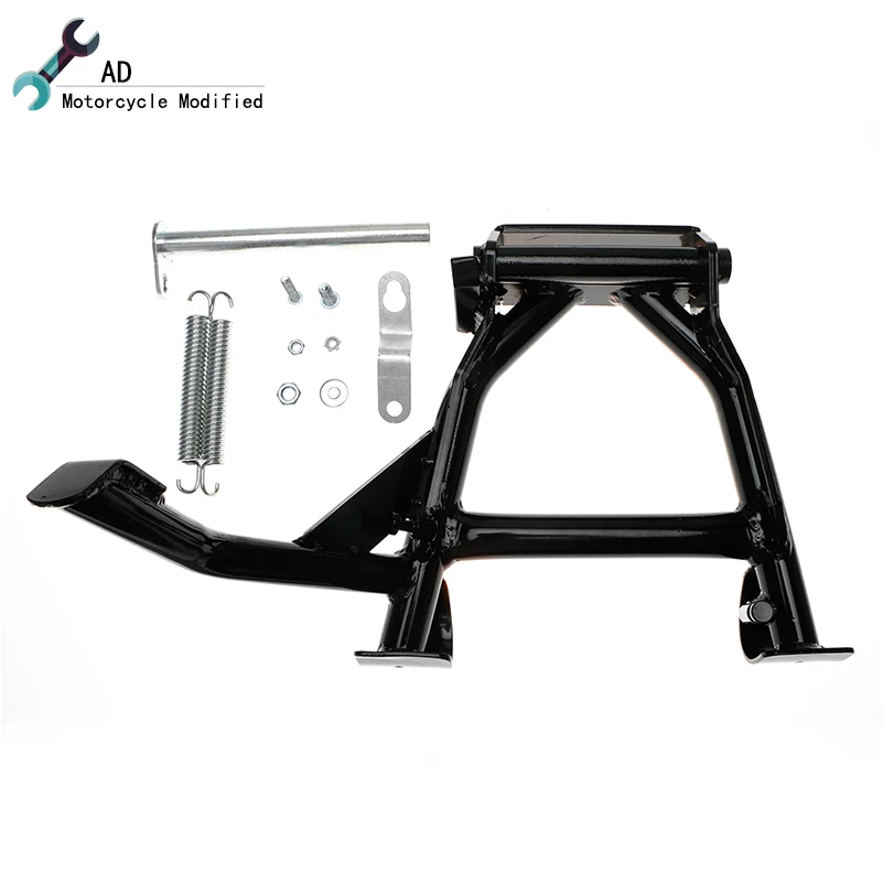 BLACK Центральный парковочный стенд, твердый держатель для Honda CTX700 N DCT мотоцикла CTX 700, аксессуары CTX700N 700N - Цвет: BLACK