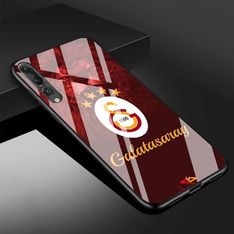 Турция Galatasaray wolf закаленное стекло чехол для телефона huawei P20 P30 lite P20 P30 PRO MATE 20 lite 20 PRO Honor 10