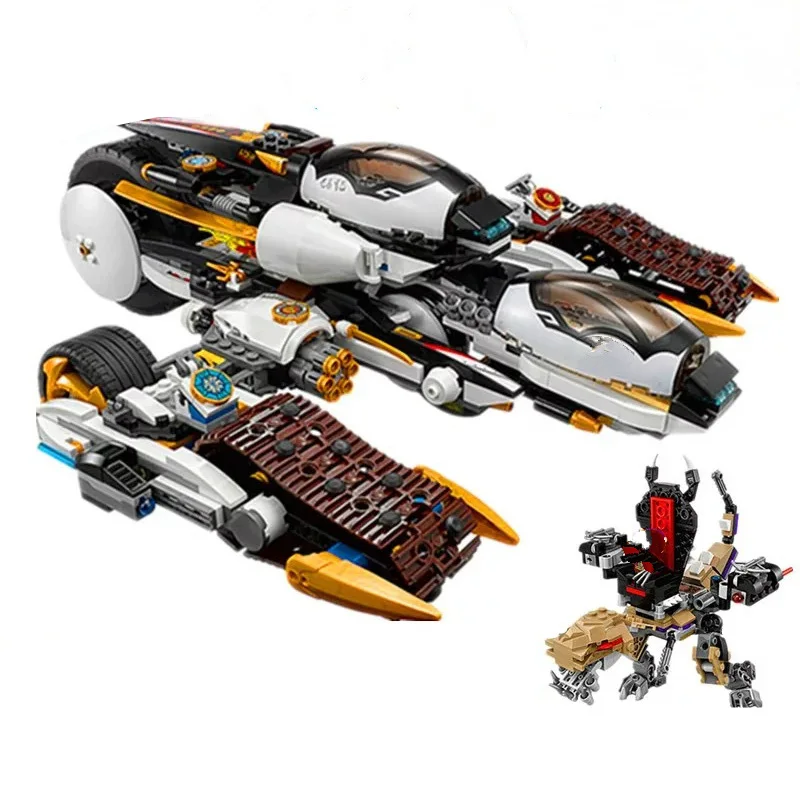 Новинка 1146 шт. Ninjagoes Ultra Stealth Raider строительные блоки подходит для 70595 кирпичей