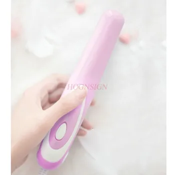 

straight hair Mini ceramic hair curlers hot hair straightening small electric plywood straight hair clip hairpin splint dual-use