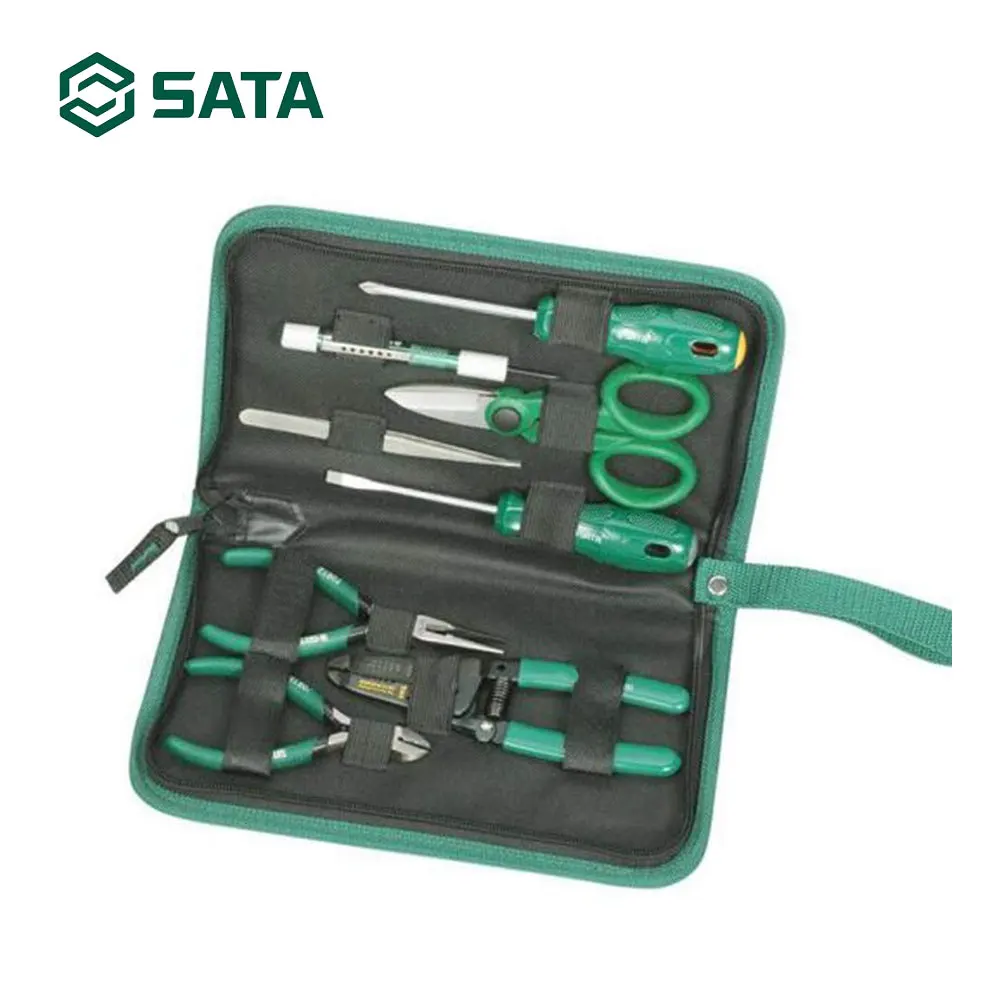 Инструмент SATA 8pc набор электронных инструментов Cr V Материал Профессиональное