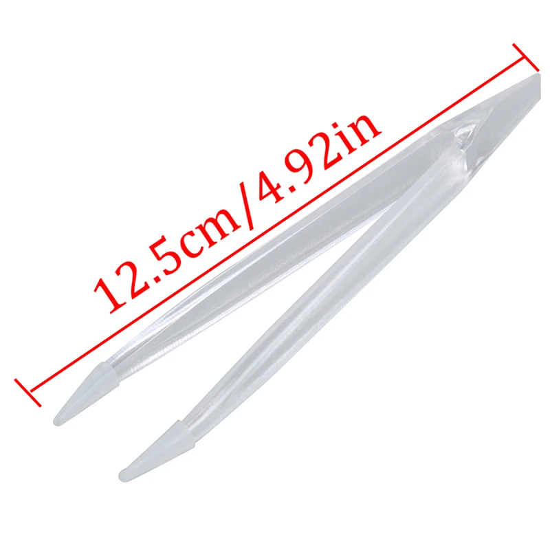 12.5CM 1 шт., 3 размера, высокое качество, прозрачные пинцеты, аксессуары для объектива, удаляющая палочка 8 см/10 см/12,5 см - Цвет: 12.5CM