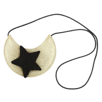 

2020 Hot Sale Gold Shoulder Bag For Girl Fashion Cartoon Pattern Purse Kid Messenger Bag 2 Colours