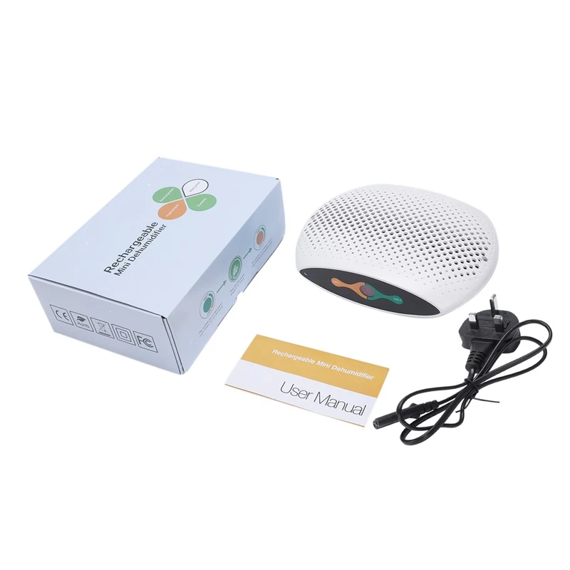 UK Plug, мини-осушитель воздуха, беспроводной, влагопоглощающий, перезаряжаемый, осушитель воздуха для домашнего гардероба, Bookca