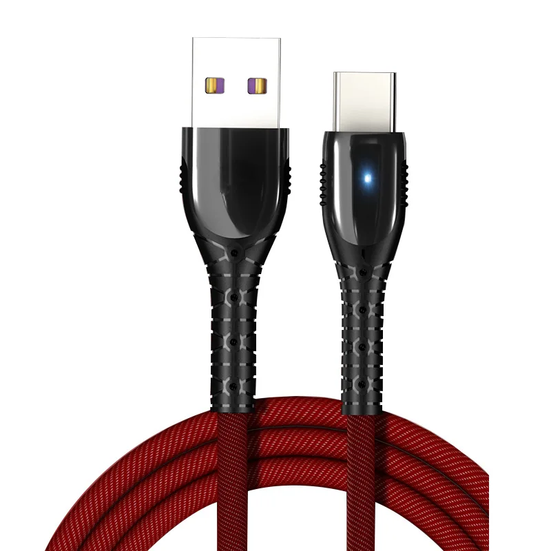 

5A Fast Charge Cable USB Type C Cable For Huawei P20 P30 Pro Fast Charging Type C Cable For Samsung S9 S10 USB C High Quality