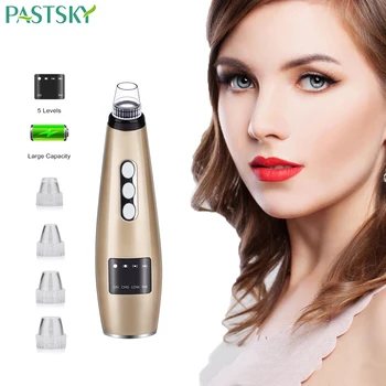 

US Sotck Vacuum Blackhead Remover Face Suction Clean Pore Acne Pimple Removal Tool Beauty Machine Facial Diamond Dermabrasion