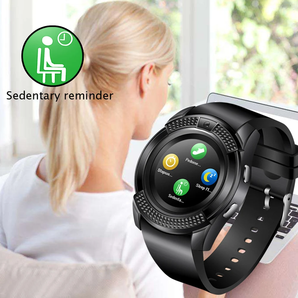 Smart watch Bluetooth Сенсорный экран Android Водонепроницаемая спортивная обувь для мужчин и женщин smart watch с камера сим-карта слот ПК DZ09