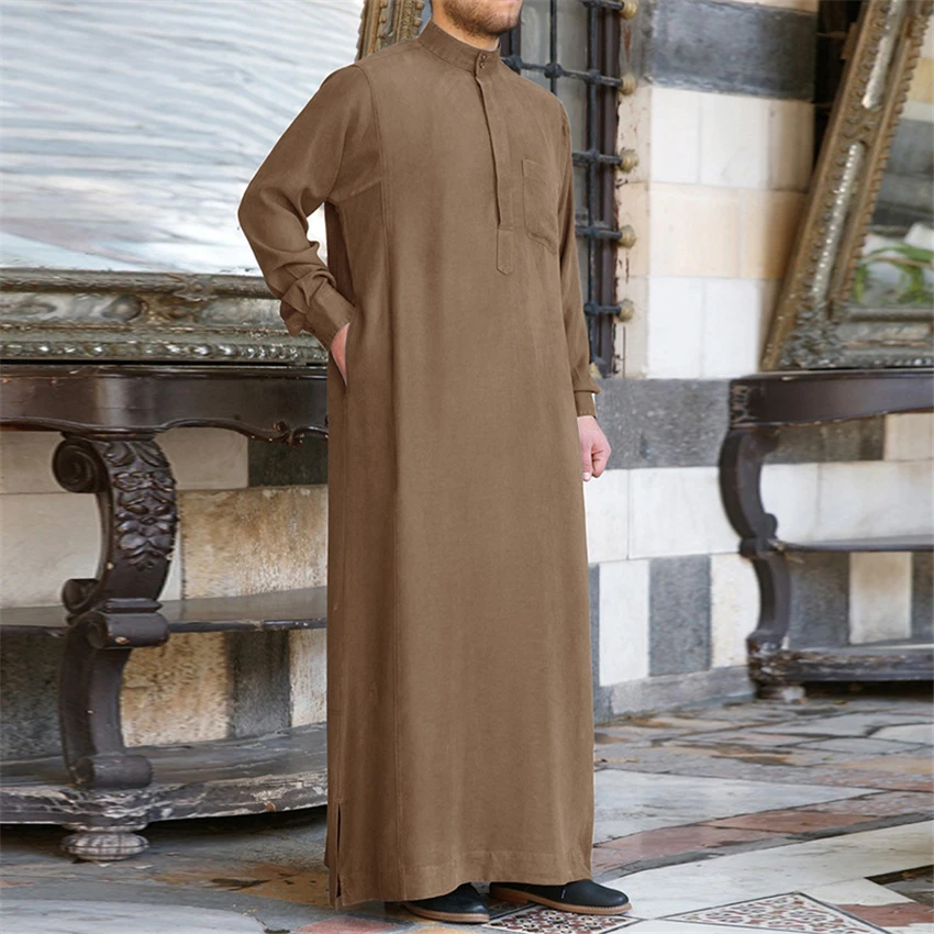 Мусульманское платье размера плюс, абайя, арабское пакистанские одежды, кафтан, Саудовская Аравия, мусульманская одежда для мужчин, Jubba, Дубай, Курта, одежда