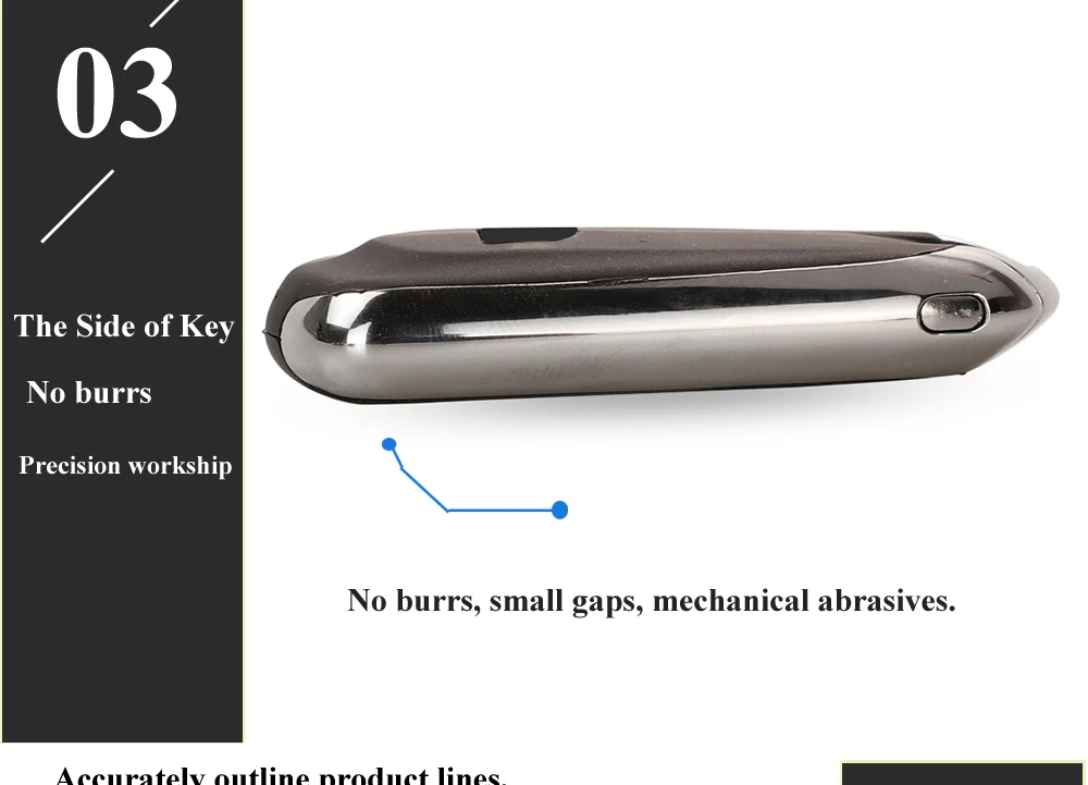 Jinyuqin 3/4/5/6 pulsanti Smart Remote Car Key Shell per Cadillac SRX CTS ATS XTS Escalade ESV Keyless Case FOB sostituzione 15 Jinyuqin 3/4/5/6 pulsanti Smart Remote Car Key Shell per Cadillac SRX CTS ATS XTS Escalade ESV Keyless Case FOB sostituzione - Hb3bcad0894ce427cb6bca6a7cce1b7c9V