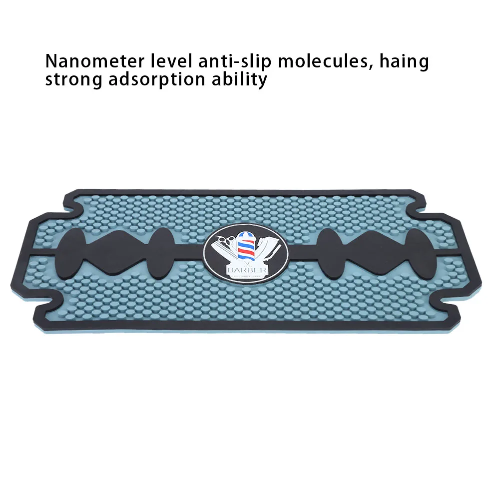 Парикмахерская силиконовая противоскользящая Парикмахерская коврик для инструментов подставка для завивки высокое качество материал экологически чистый