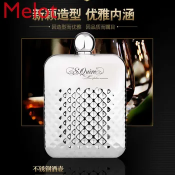 

Whisky Mini Hip Flask Personalized Engraving Mini Portable Hip Flask Stainless Whiskey Gourde Inox Bridesmaid Gift