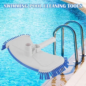 

Swimming Pool Vacuum Cleaner Swimming Pool Suction Vacuum Head Brush Cleaner Above Ground Cleaning Tool Part Pool