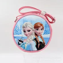 Дисней Принцесса София мультфильм дети мини Pu сумка девушка мода Эльза сумка Портмоне Замороженные дети сумка девочка
