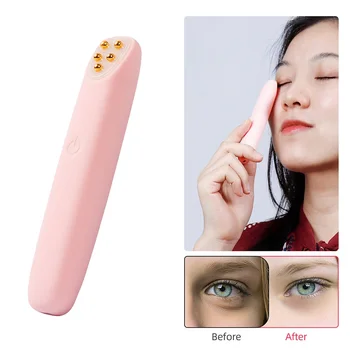 

4 In 1 Electric Eye Massager RF Frequency Vibration Anti Wrinkle EMS Eye Skin Lifting Firming Red Light Beauty Instrument